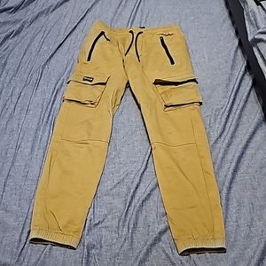 Hollister beige cargo pants
